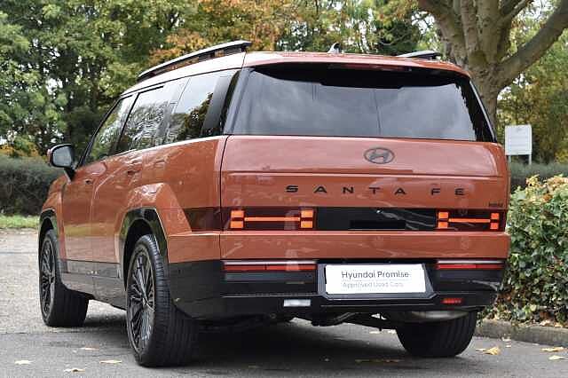 Hyundai SANTA FE 1.6 TGDi Hybrid Calligraphy 5dr 4WD Auto Orange