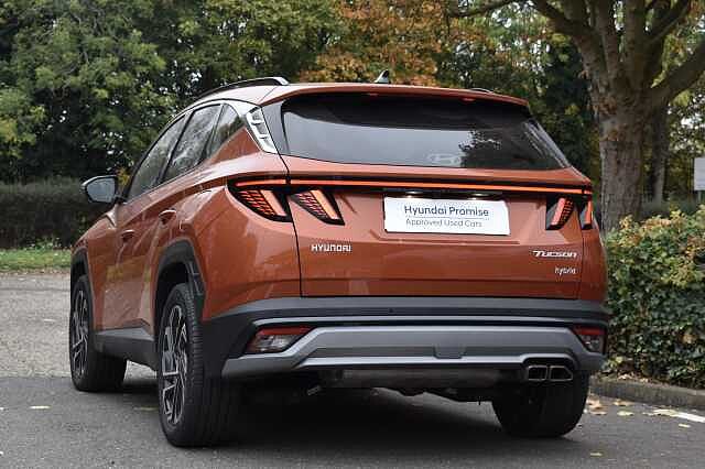 Hyundai TUCSON 1.6T Hybrid Ultimate 5dr Auto Orange