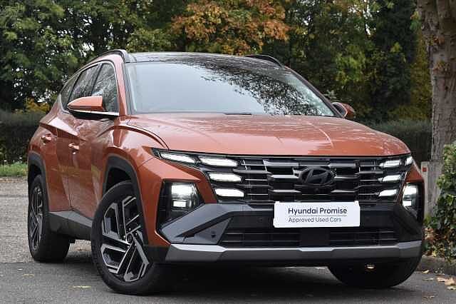 Hyundai TUCSON 1.6T Hybrid Ultimate 5dr Auto Orange