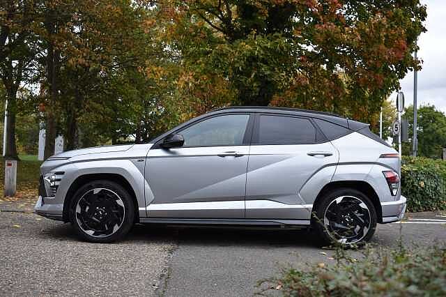 Hyundai KONA 160kW N Line S 65kWh 5dr Auto Silver