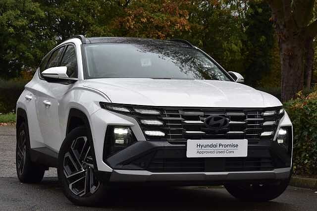 Hyundai TUCSON 1.6T Plug-in Hybrid Ultimate 5dr Auto White