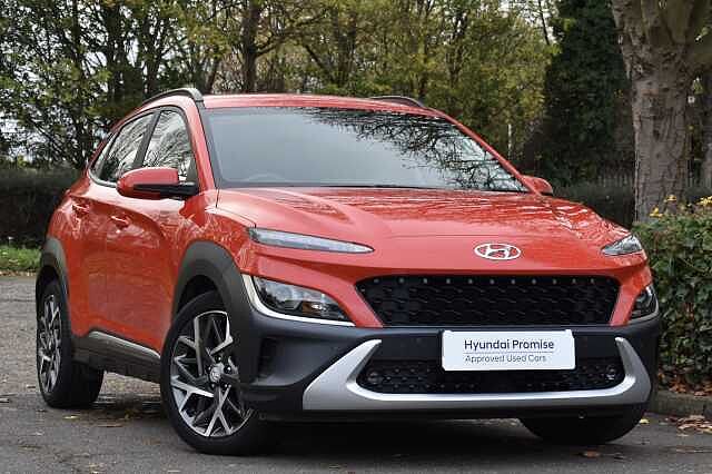 Hyundai KONA 1.6 GDi Hybrid Premium 5dr DCT Red