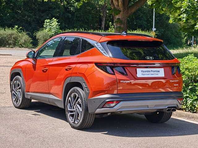 Hyundai TUCSON 1.6T Hybrid Ultimate 5dr Auto Orange