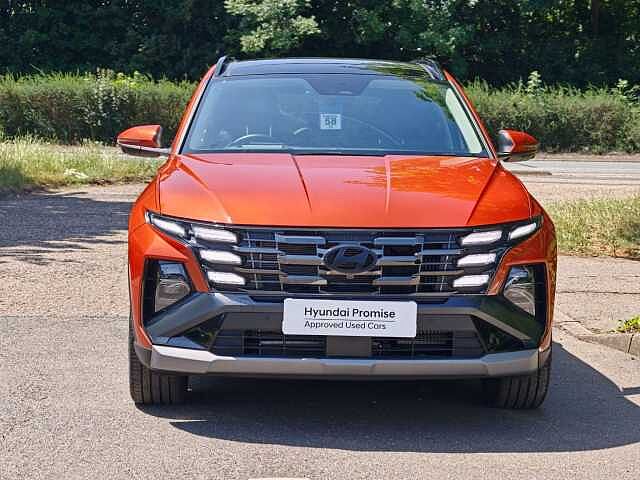 Hyundai TUCSON 1.6T Hybrid Ultimate 5dr Auto Orange