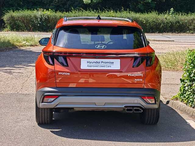 Hyundai TUCSON 1.6T Hybrid Ultimate 5dr Auto Orange