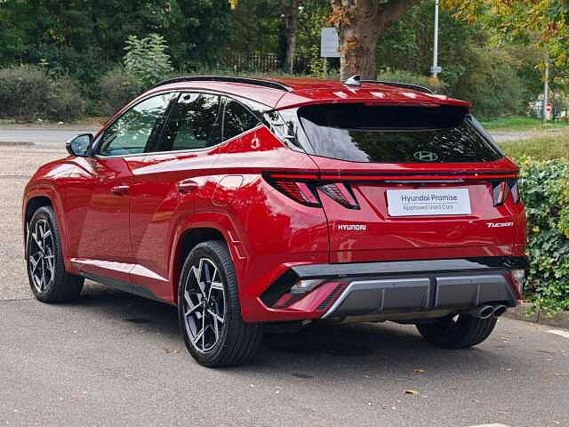 Hyundai TUCSON 1.6T N Line 5dr Red