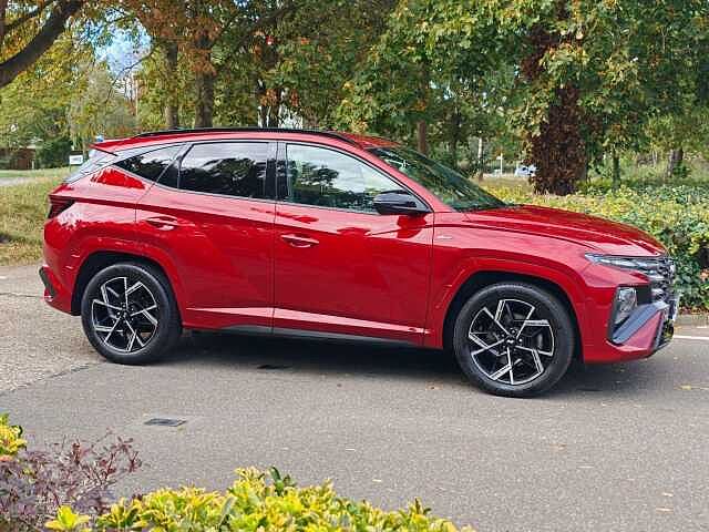 Hyundai TUCSON 1.6T N Line 5dr Red