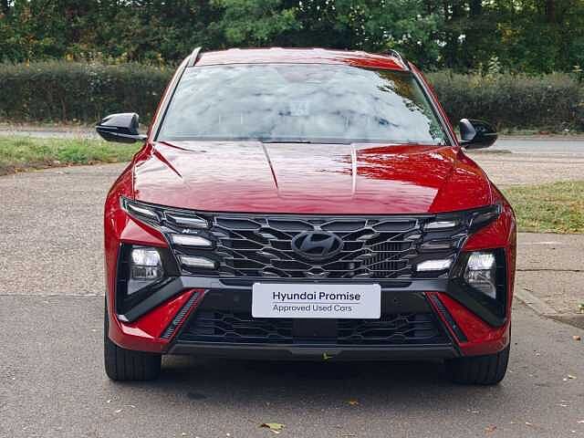 Hyundai TUCSON 1.6T N Line 5dr Red