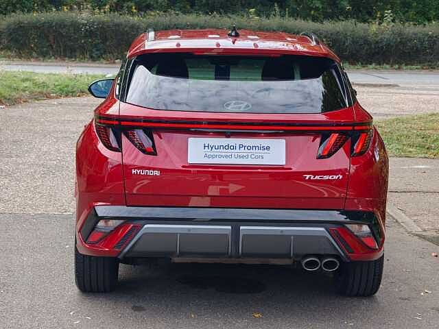 Hyundai TUCSON 1.6T N Line 5dr Red