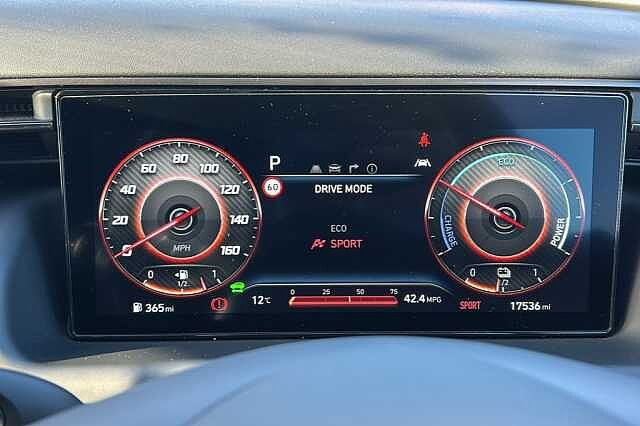 Hyundai TUCSON 1.6 TGDi Hybrid 230 N Line S 5dr 2WD Auto Grey