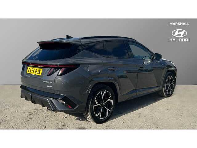 Hyundai TUCSON 1.6T Plug-in Hybrid N Line S 5dr 4WD Auto White