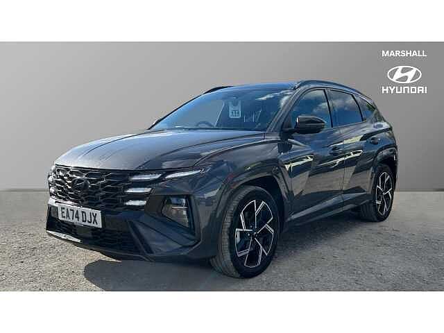 Hyundai TUCSON 1.6T Plug-in Hybrid N Line S 5dr 4WD Auto White
