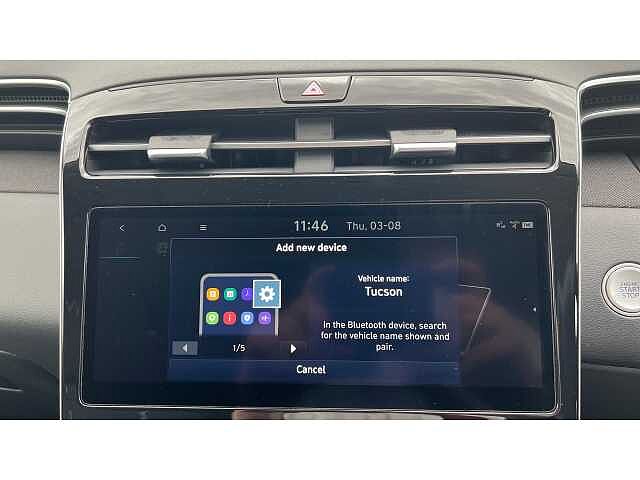 Hyundai TUCSON 1.6 TGDi 48V MHD Ultimate 5dr 2WD DCT SILVER