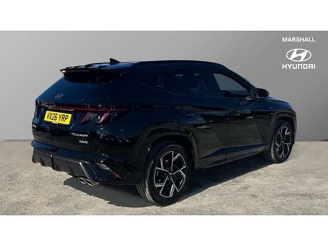 Hyundai TUCSON Tucson 1.6T Hybrid 239ps N Line Edition AU Abyss Black Prl