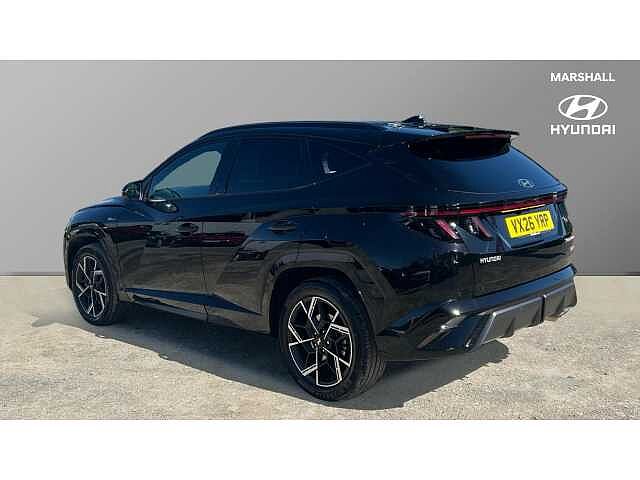 Hyundai TUCSON Tucson 1.6T Hybrid 239ps N Line Edition AU Abyss Black Prl