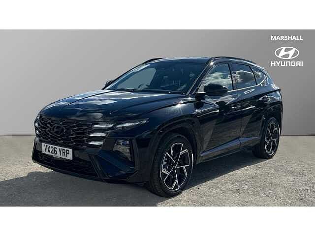 Hyundai TUCSON Tucson 1.6T Hybrid 239ps N Line Edition AU Abyss Black Prl