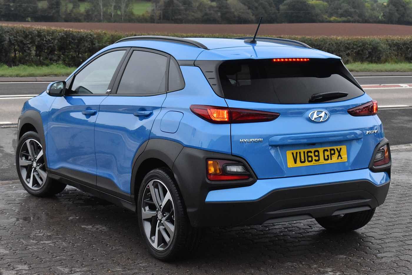 Hyundai Kona 1.0T Play, Used vehicle Blue 3.872 miles