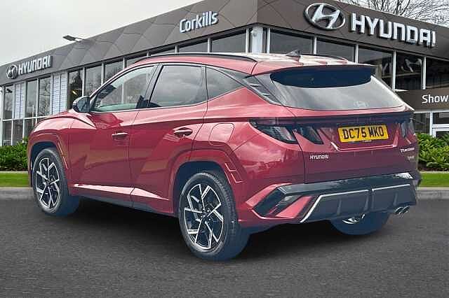 Hyundai TUCSON T-GDI N LINE Red