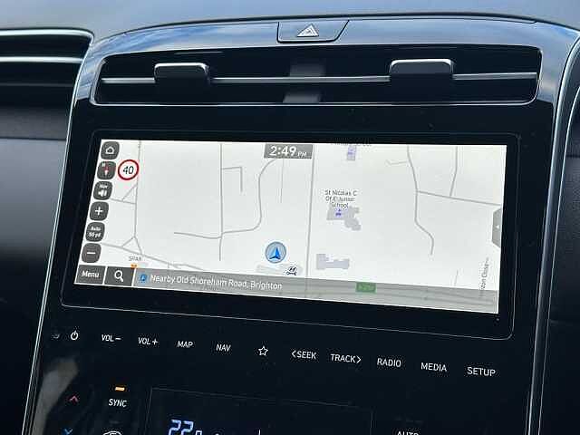 Hyundai TUCSON 1.6 T-GDi (230ps) SE Connect Hybrid Atlas White