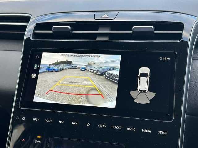 Hyundai TUCSON 1.6 T-GDi (230ps) SE Connect Hybrid Atlas White