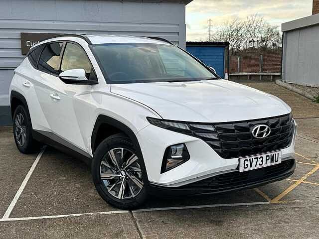 Hyundai TUCSON 1.6 T-GDi (230ps) SE Connect Hybrid Atlas White