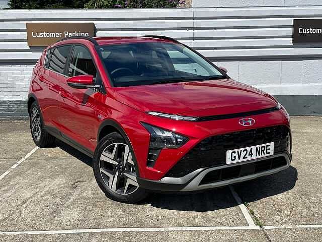 Hyundai BAYON 1.0 T-GDi (100ps) Premium 48 Volt MHEV DCT Red