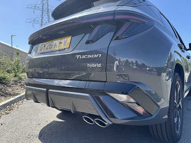 Hyundai TUCSON 1.6T 239 Hybrid N Line Edition 5dr Auto Grey