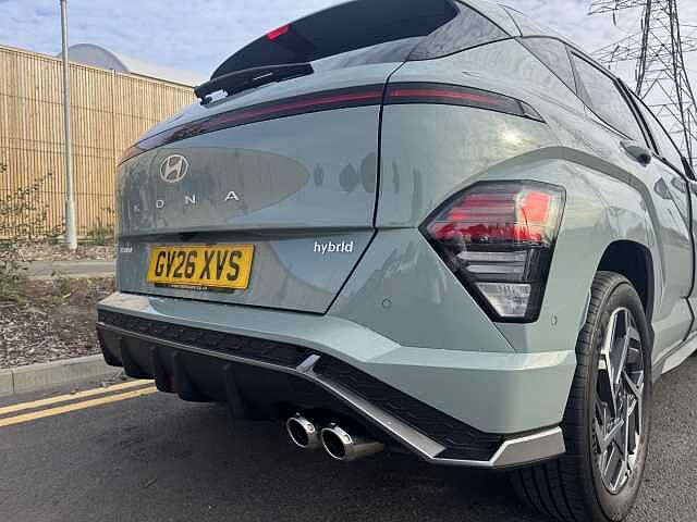 Hyundai KONA 1.6 Hybrid 138 N Line S 5dr DCT Green