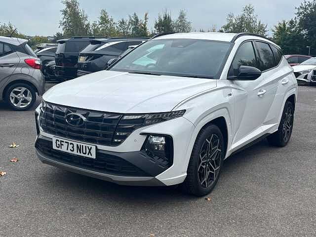 Hyundai TUCSON 1.6 TGDi N Line 5dr 2WD White