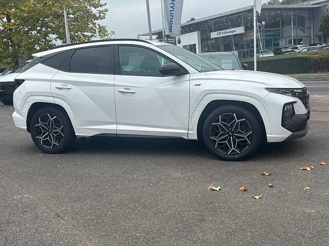 Hyundai TUCSON 1.6 TGDi N Line 5dr 2WD White