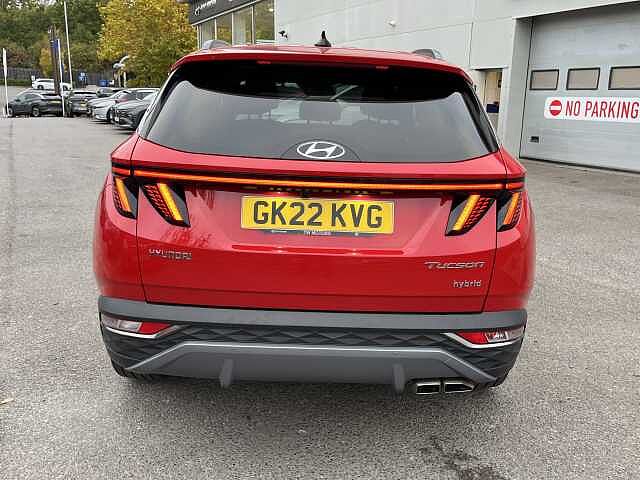 Hyundai TUCSON 1.6 TGDi Hybrid 230 Premium 5dr 2WD Auto Red