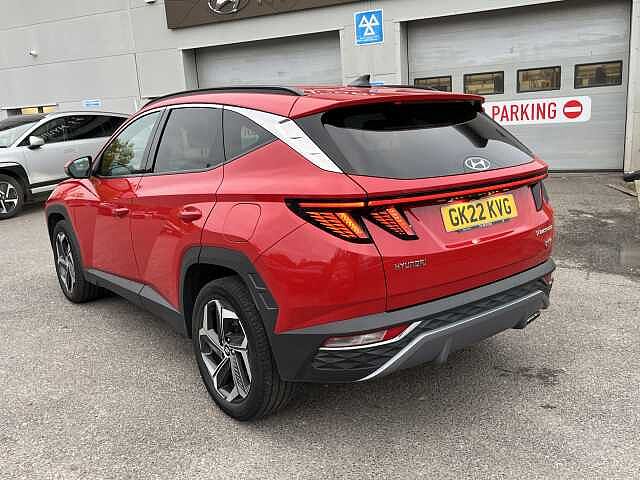 Hyundai TUCSON 1.6 TGDi Hybrid 230 Premium 5dr 2WD Auto Red