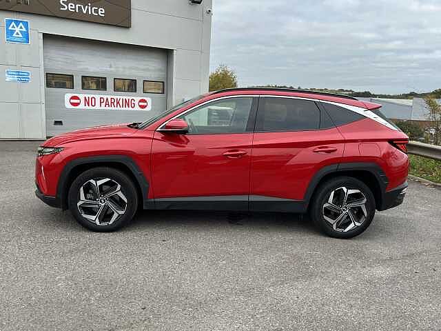 Hyundai TUCSON 1.6 TGDi Hybrid 230 Premium 5dr 2WD Auto Red