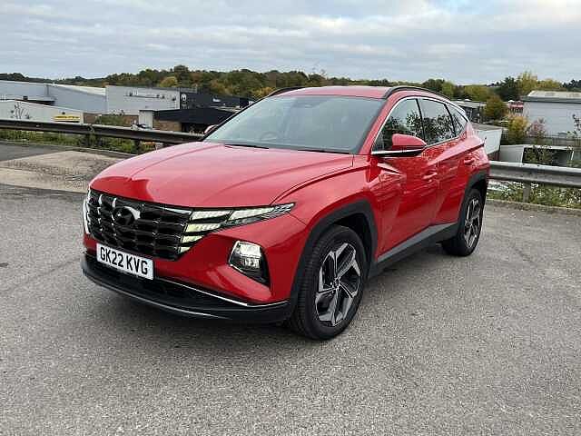 Hyundai TUCSON 1.6 TGDi Hybrid 230 Premium 5dr 2WD Auto Red