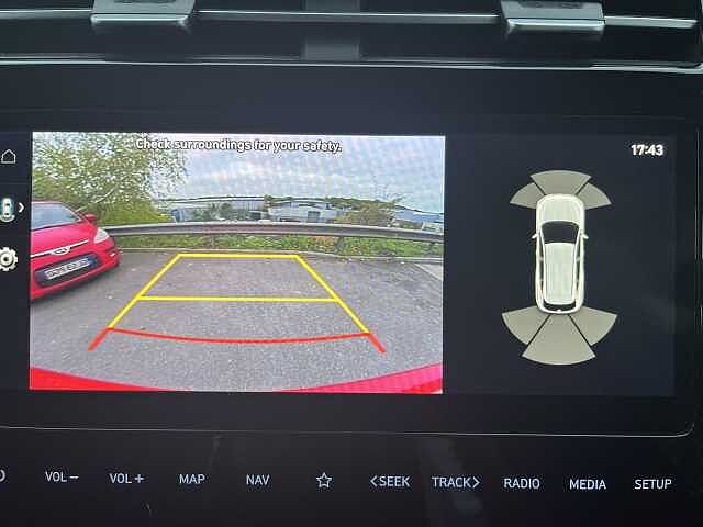 Hyundai TUCSON 1.6 TGDi Hybrid 230 Premium 5dr 2WD Auto Red