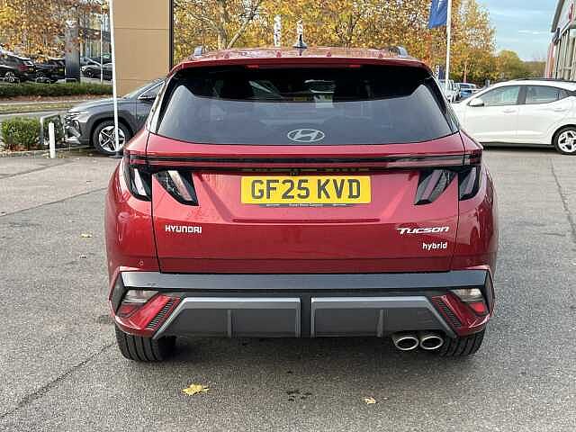 Hyundai TUCSON 1.6T Hybrid N Line 5dr Auto Red