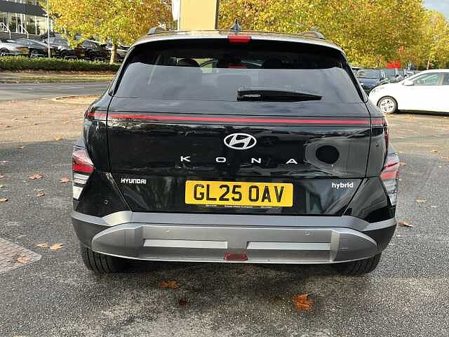 Hyundai KONA 1.6 Hybrid 129 Ultimate 5dr DCT Black