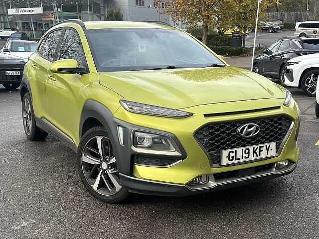 Hyundai KONA 1.6T GDi Blue Drive Premium GT 5dr 4WD DCT Yellow