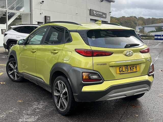Hyundai KONA 1.6T GDi Blue Drive Premium GT 5dr 4WD DCT Yellow