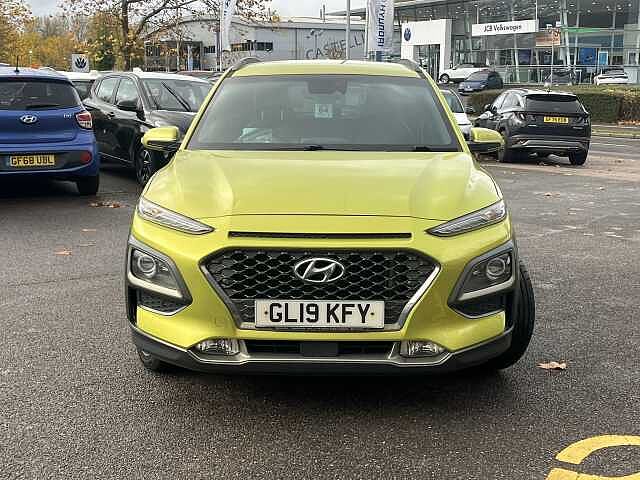 Hyundai KONA 1.6T GDi Blue Drive Premium GT 5dr 4WD DCT Yellow