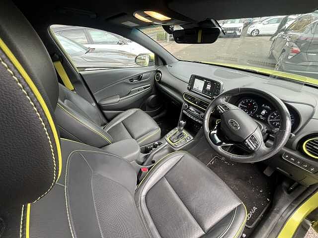 Hyundai KONA 1.6T GDi Blue Drive Premium GT 5dr 4WD DCT Yellow