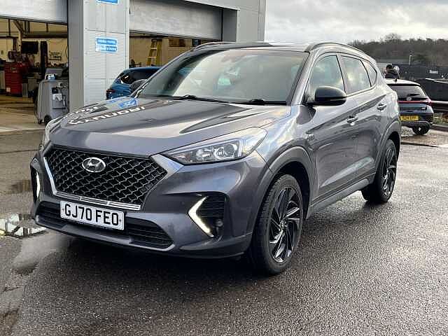 Hyundai TUCSON 1.6 TGDi 177 N Line 5dr 2WD Grey