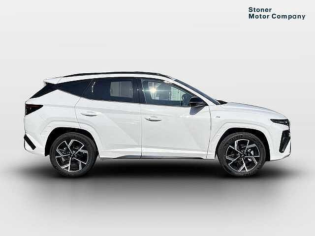 Hyundai TUCSON 1.6T 239 Hybrid N Line 5dr Auto White