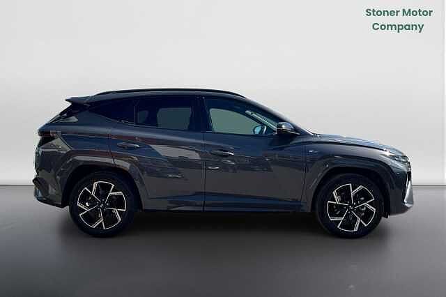 Hyundai TUCSON 1.6T Hybrid N Line 5dr Auto Grey