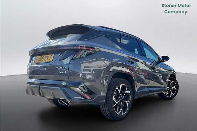 Hyundai TUCSON 1.6T Hybrid N Line 5dr Auto Grey