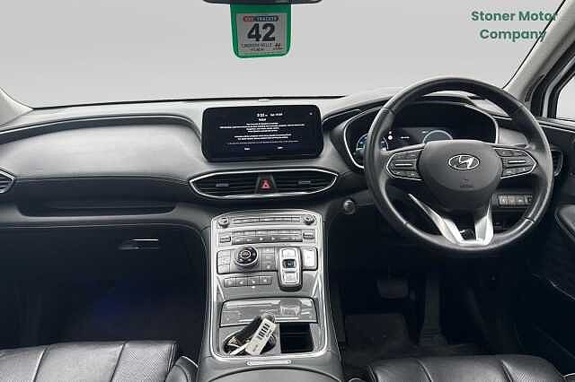 Hyundai SANTA FE 1.6 TGDi Plug-in Hybrid Ultimate 5dr 4WD Auto White
