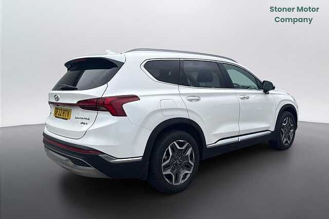 Hyundai SANTA FE 1.6 TGDi Plug-in Hybrid Ultimate 5dr 4WD Auto White