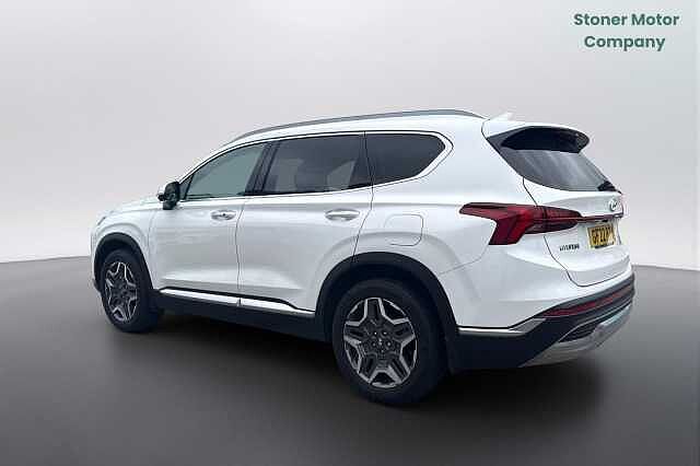 Hyundai SANTA FE 1.6 TGDi Plug-in Hybrid Ultimate 5dr 4WD Auto White
