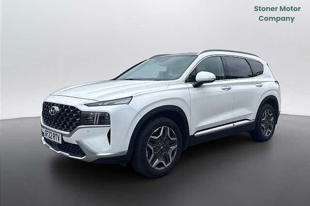Hyundai SANTA FE 1.6 TGDi Plug-in Hybrid Ultimate 5dr 4WD Auto White