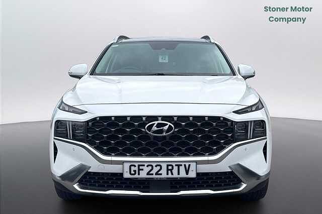 Hyundai SANTA FE 1.6 TGDi Plug-in Hybrid Ultimate 5dr 4WD Auto White